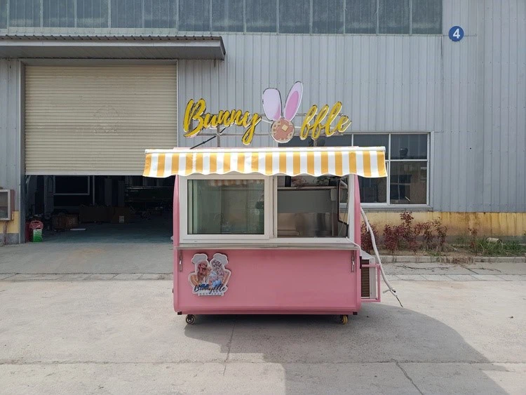 7ft portable ice cream kiosk for sale