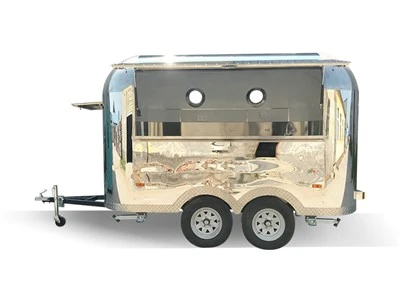 Xe kéo thực phẩm phong cách Airstream